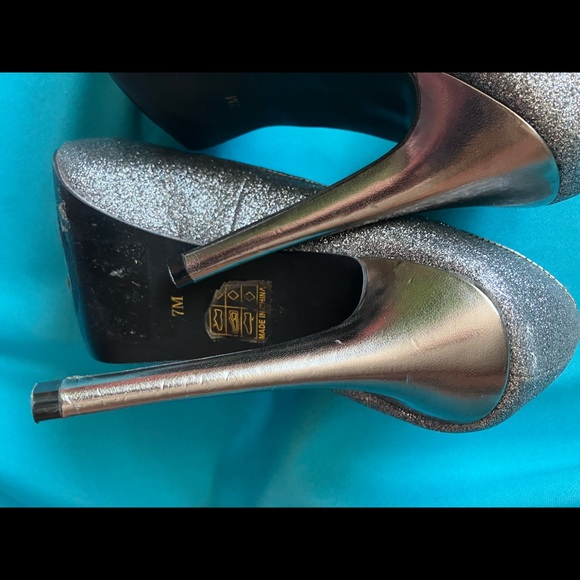 Sparkling high heels size 7 - Picture 6 of 7